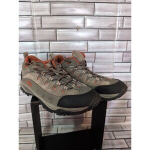 The North Face Trail Hiking Shoes Tan/Orange Unisex Size 6.5 Lace Up